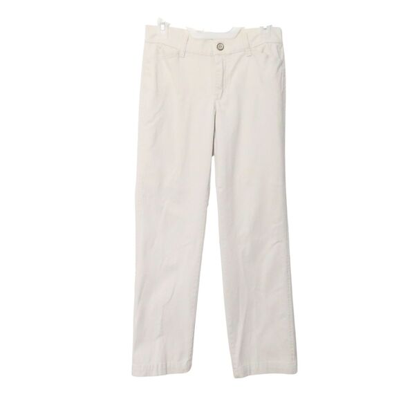 Riders By Lee Jeans Size 8 M Women Straight Leg Beige Casual or Work Casual - Picture 1 of 11